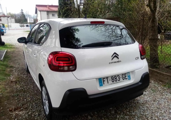 Citroen C3 cena 29999 przebieg: 12000, rok produkcji 2020 z Brwinów małe 37